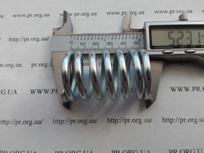 Пружина стиснення 4 х 32 х 52 (Артикул: S8584)