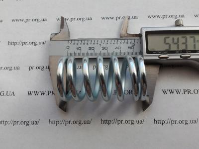 Пружина стиснення 4 х 31 х 54 (Артикул: S8585)