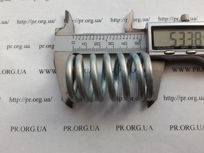 Пружина сжатия 4 х 31,8 х 53 (Артикул: S8586)