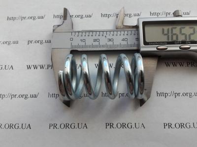 Пружина сжатия 4 х 28,7 х 46,5 (Артикул: S8591)