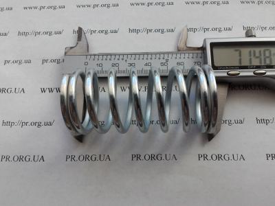 Пружина сжатия 3,5 х 35,2 х 71,5 (Артикул: S8592)