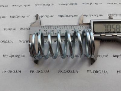 Пружина стиснення 3,5 х 35,3 х 70,5 (Артикул: S8593)