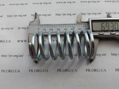 Пружина сжатия 3,5 х 35,5 х 69 (Артикул: S8595)