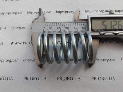 Пружина сжатия 3,5 х 33 х 51 (Артикул: S8598)