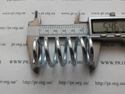 Пружина сжатия 3,5 х 30 х 54,5 (Артикул: S8602)