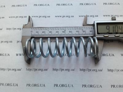 Пружина сжатия 3 х 27 х 91 (Артикул: S8610)