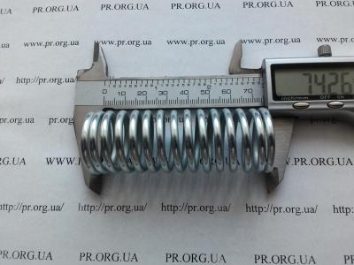 Пружина сжатия 3 х 27,3 х 74 (Артикул: S8612)