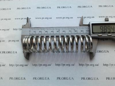 Пружина стиснення 3 х 26,5 х 99 (Артикул: S8614)