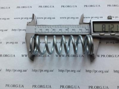Пружина сжатия 3 х 26,5 х 81 (Артикул: S8617)