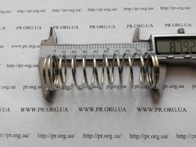 Пружина сжатия 2 х 30,8 х 88 (Артикул: S8635)