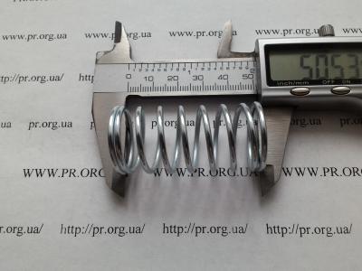 Пружина стиснення 2 х 24,5 х 50,5 (Артикул: S8647)