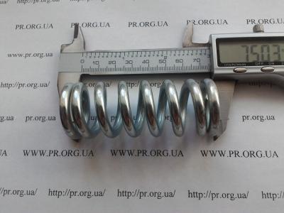 Пружина сжатия 5 х 29,8 х 75 (Артикул: S8668)