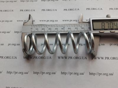 Пружина стиснення 4 х 30 х 87 (Артикул: S8675)
