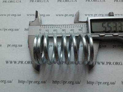 Пружина сжатия 3,5 х 32 х 55,5 (Артикул: S8693)