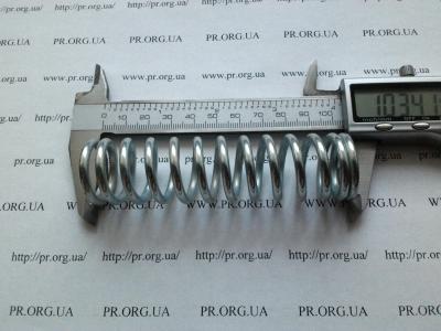 Пружина сжатия 3,5 х 26,5 х 103,5 (Артикул: S8697)