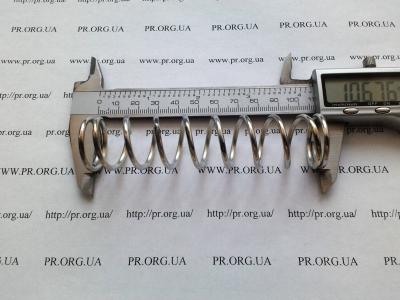Пружина стиснення 2,5 х 25 х 106,7 (Артикул: S8722)