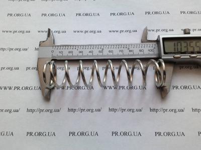 Пружина сжатия 2,5 х 25 х 103,5 (Артикул: S8723)