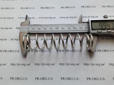 Пружина сжатия 2,5 х 25 х 99,5 (Артикул: S8730)