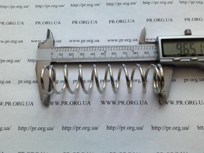 Пружина стиснення 2,5 х 25 х 96,5 (Артикул: S8733)