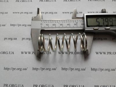 Пружина стиснення 2,2 х 23,7 х 58 (Артикул: S8750)