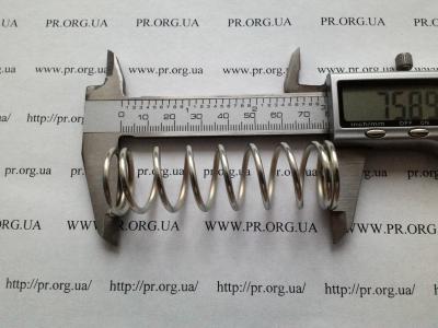 Пружина сжатия 2,2 х 23,2 х 75,8 (Артикул: S8757)