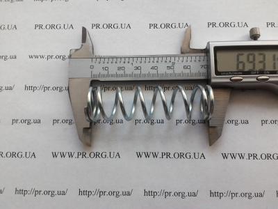 Пружина сжатия 2,2 х 20 х 69,5 (Артикул: S8764)