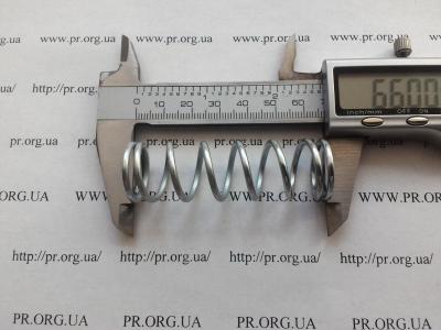 Пружина сжатия 2,2 х 20,4 х 66 (Артикул: S8765)