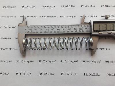 Пружина стиснення 2 х 19 х 113 (Артикул: S8775)