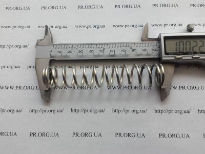 Пружина стиснення 2 х 20 х 100 (Артикул: S8778)
