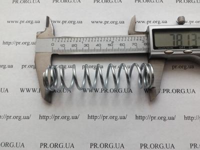 Пружина стиснення 2 х 19,8 х 78 (Артикул: S8781)