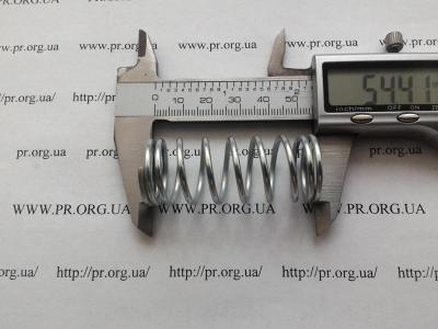 Пружина сжатия 2 х 21,8 х 54,5 (Артикул: S8782)