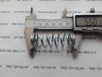 Пружина стиснення 2 х 19,8 х 55 (Артикул: S8794)