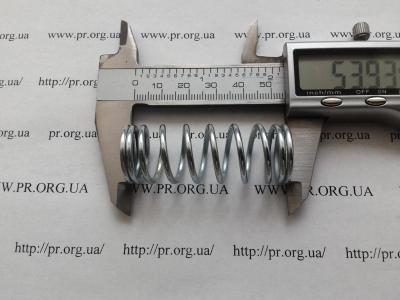 Пружина сжатия 2 х 20 х 54 (Артикул: S8795)