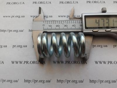 Пружина стиснення 5 х 28 х 47 (Артикул: S8811)