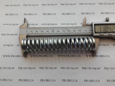 Пружина стиснення 4 х 24 х 118,5 (Артикул: S8815)