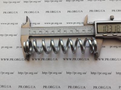 Пружина сжатия 4 х 24,2 х 103 (Артикул: S8816)