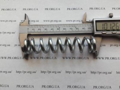 Пружина сжатия 4 х 24 х 101 (Артикул: S8817)