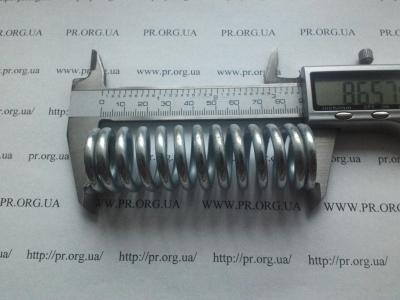 Пружина сжатия 4 х 26 х 86,5 (Артикул: S8827)