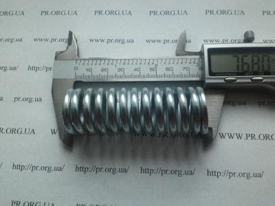 Пружина сжатия 4 х 26 х 76,5 (Артикул: S8831)