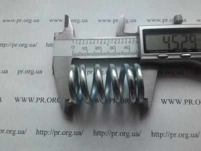 Пружина стиснення 4 х 25,4 х 45 (Артикул: S8836)