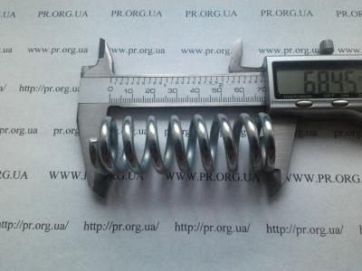 Пружина сжатия 4 х 24,2 х 68,5 (Артикул: S8839)