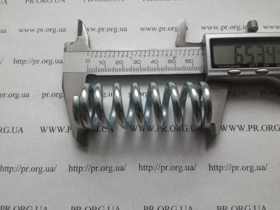 Пружина сжатия 4 х 24,2 х 65 (Артикул: S8841)