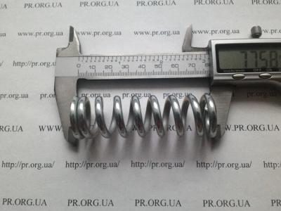 Пружина сжатия 4 х 23,5 х 77,5 (Артикул: S8845)