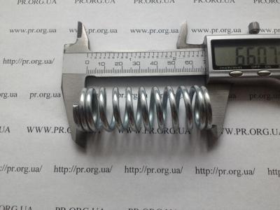 Пружина сжатия 3 х 23 х 66 (Артикул: S8860)