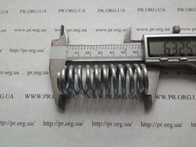 Пружина сжатия 3 х 23 х 63 (Артикул: S8863)