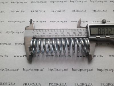 Пружина стиснення 3 х 22,8 х 88 (Артикул: S8865)