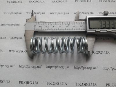 Пружина сжатия 3 х 22,8 х 73 (Артикул: S8866)