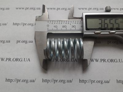 Пружина сжатия 3 х 20,8 х 36,5 (Артикул: S8869)