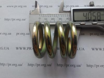 Пружина стиснення 6 х 41,5 х 40,5 (Артикул: S8903)