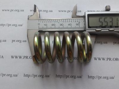 Пружина стиснення 5 х 33,7 х 55 (Артикул: S8904)